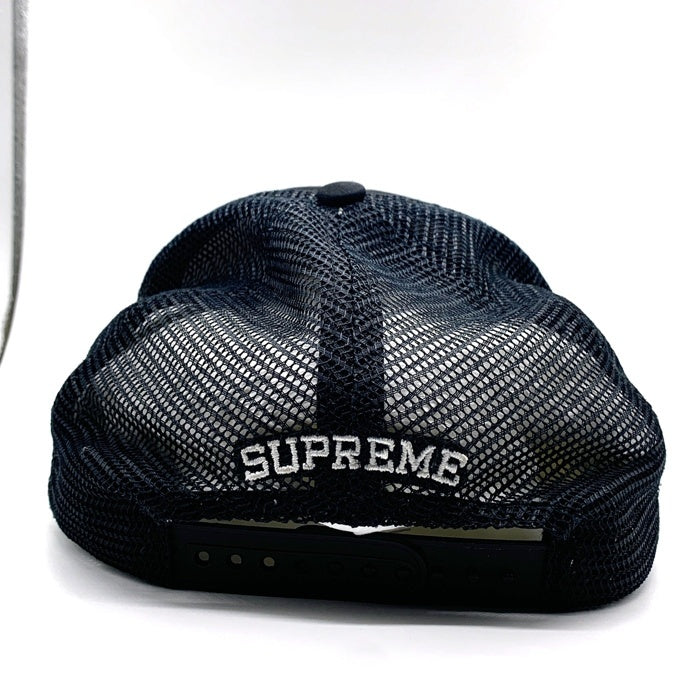 SUPREME シュプリーム 23AW Pin Up Mesh Back 5-Panel ピン アップ メッシュ バック 5パネル キャップ ブラック USA製 福生店