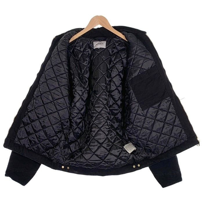 Carhartt WIP カーハートワークインプログレス OG DETROIT JACKET デトロイトジャケット ダック地 内キルティング ブラック 1 I027358.00E Size S 福生店