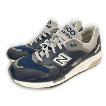 new balance ニューバランス CM1600LV レザーローカットスニーカー ネイビー Size 27.5cm 瑞穂店