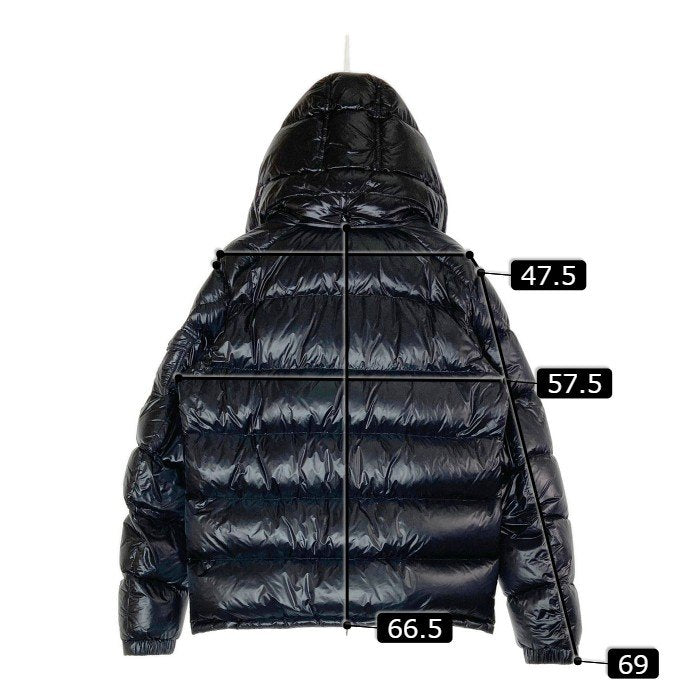 MONCLER モンクレール 320914031505 53029 ZIN GIUBBOTTO ジン ダウンジャケット ブラック size4 瑞穂店