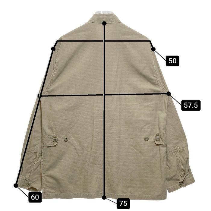 ROTHCO ロスコ 1227-0429-KP-0704 BDU シャツ ジャケット ベージュ sizeMEDIUM REGULAR 瑞穂店