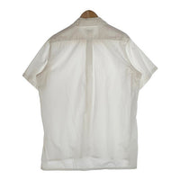 Yohji Yamamoto POUR HOMME ヨウジヤマモト プールオム ショートスリーブシャツ スタンドカラー 半袖 ホワイト Size 2 福生店