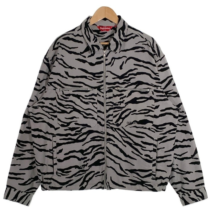 SUPREME シュプリーム 25SS Moleskin Work Jacket モールスキン ワークジャケット ゼブラ Size L 福生店