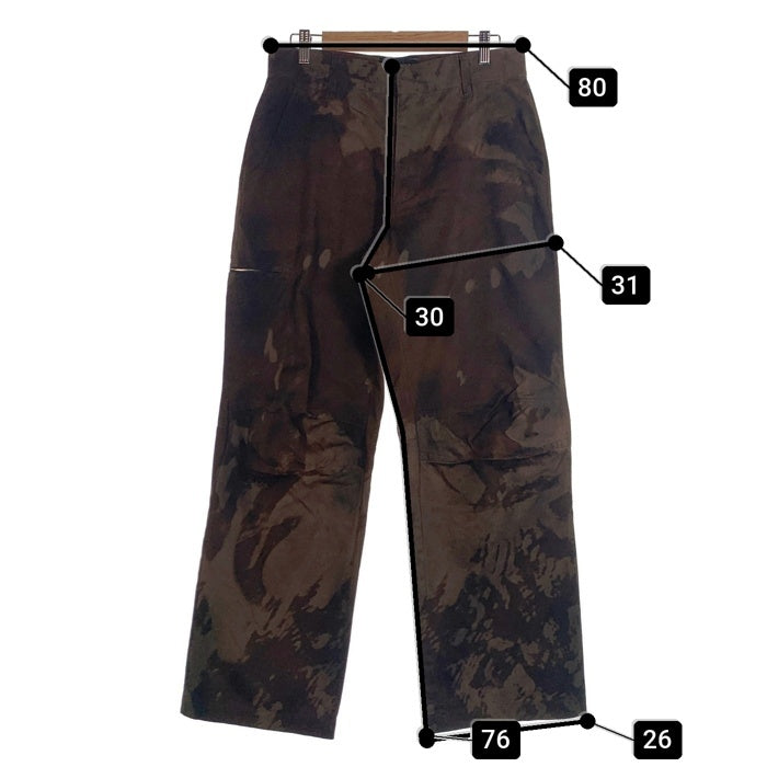PARANOID パラノイド STONE WASHING PANTS ストーンウォッシュ パンツ ブラウン PD-005-PT02 Size M 福生店