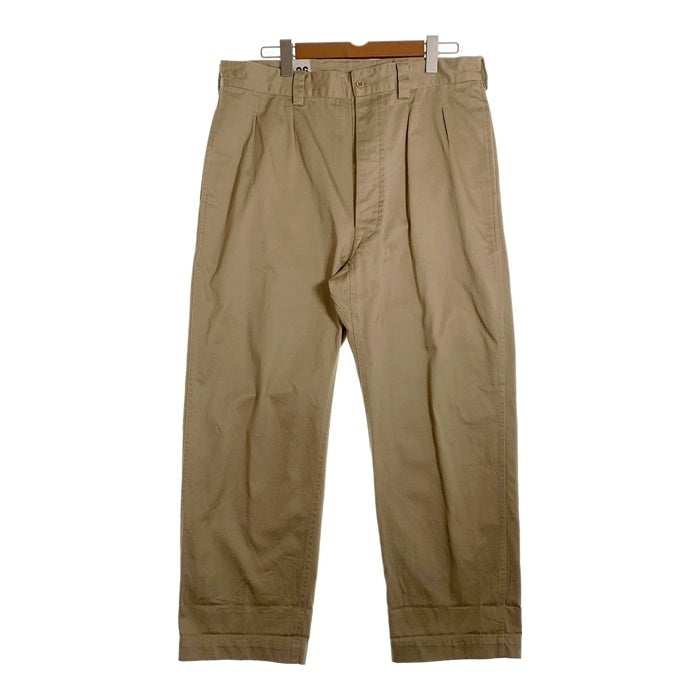 WAIPER.INC ワイパーインク フランス軍 M52 2タック チノトラウザーパンツ カーキ Size 26 福生店