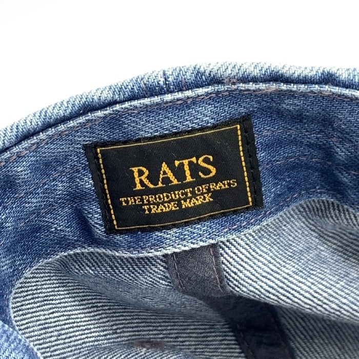 RATS ラッツ 25SS DENIM DAD CAP デニム ダッドキャップ インディゴ 25’RA-0414 福生店