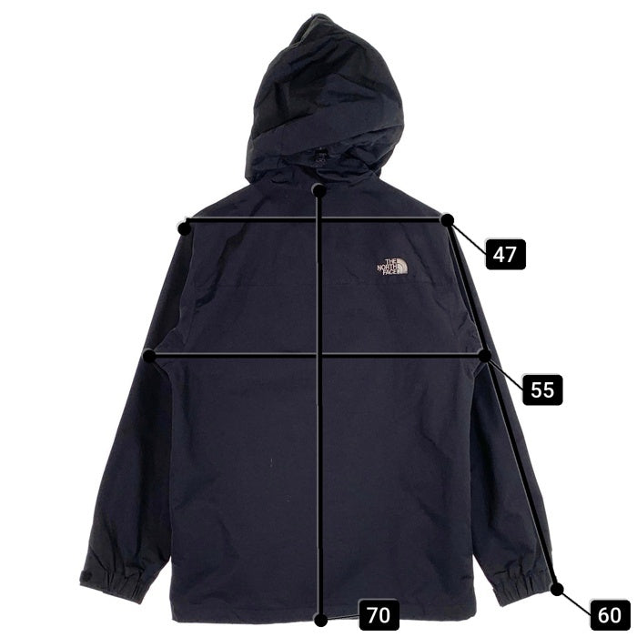 THE NORTH FACE ノースフェイス スクープジャケット ナイロン マウンテンパーカー ブラック NP61724Z Size M 福生店