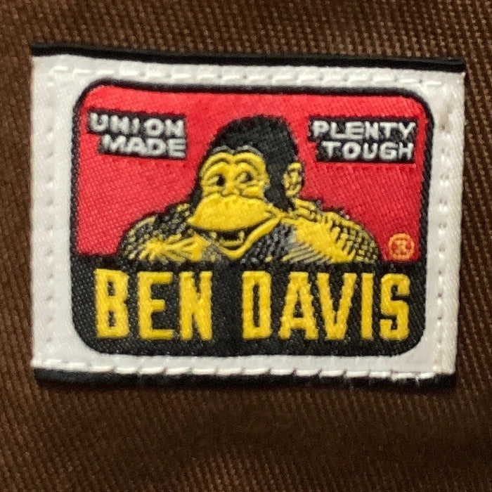 BEN DAVIS ベンディビス ダービージャケット カップショルダー ブラウン sizeL 瑞穂店