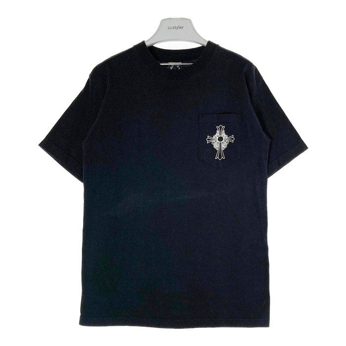 CHROME HEARTS クロムハーツ NY ニューヨーク限定 ポケット Tシャツ ブラック sizeM 瑞穂店