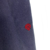 90's POWELL PERALTA パウエルペラルタ コットン テーパードパンツ ネイビー USA製 刺繡 Size M 福生店