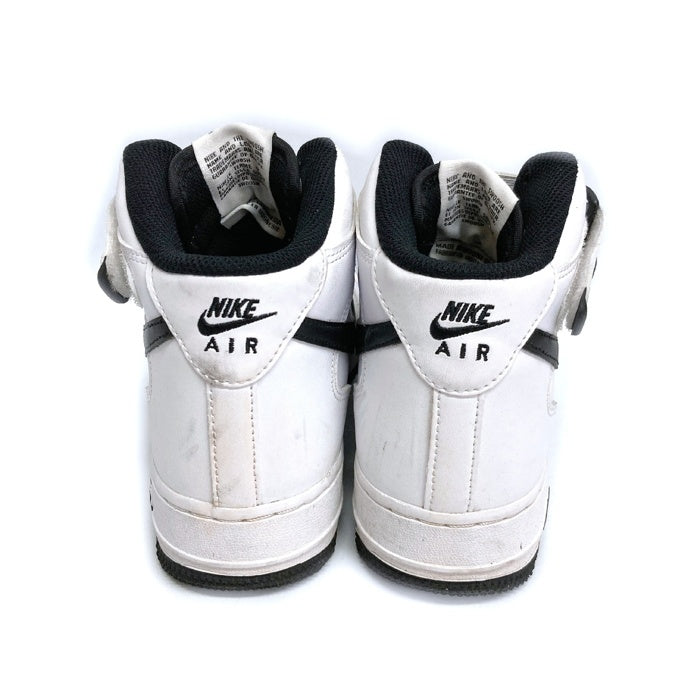 NIKE ナイキ DV0806-101 Air Force 1 Mid White/Black スニーカー ホワイト size24.5cm 瑞穂店