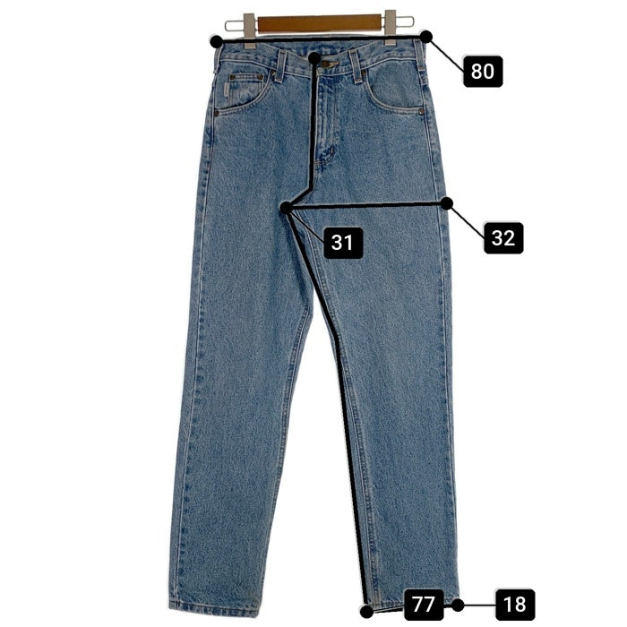 CARHARTT カーハート RELAXED FIT TAPERED LEG JEAN リラックスフィット テーパードデニムパンツ ライトブルー B17-STW Size 30×30 福生店