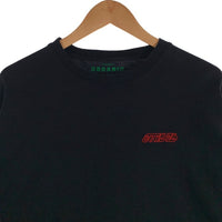 HERON PRESTON ヘロンプレストン 刺繡 ロングスリーブTシャツ ブラック HMAB002S19600045 Size M 福生店