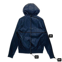 HYSTERIC GLAMOUR ヒステリックグラマー ナイロン ジップアップジャケット ブラック 内フリース 213AB04 Size M 瑞穂店