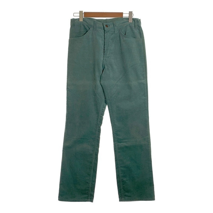 80`s Levi's リーバイス 519-1530 ストレートコーデュロイパンツ グリーン USA製 TALON42 Size 34×30 福生店
