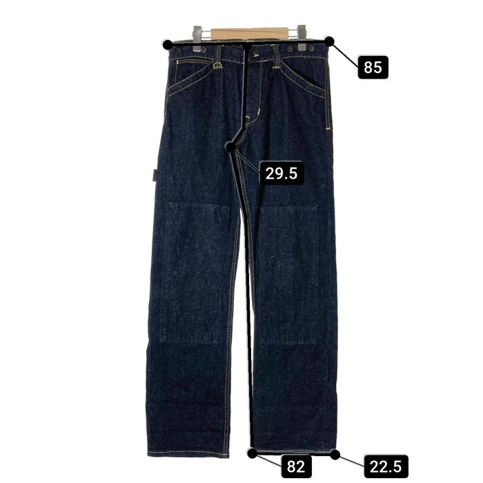 PINK BROTHERS パイクブラザーズ デニムパンツ ダブルニー 布パッチ インディゴ size31 瑞穂店