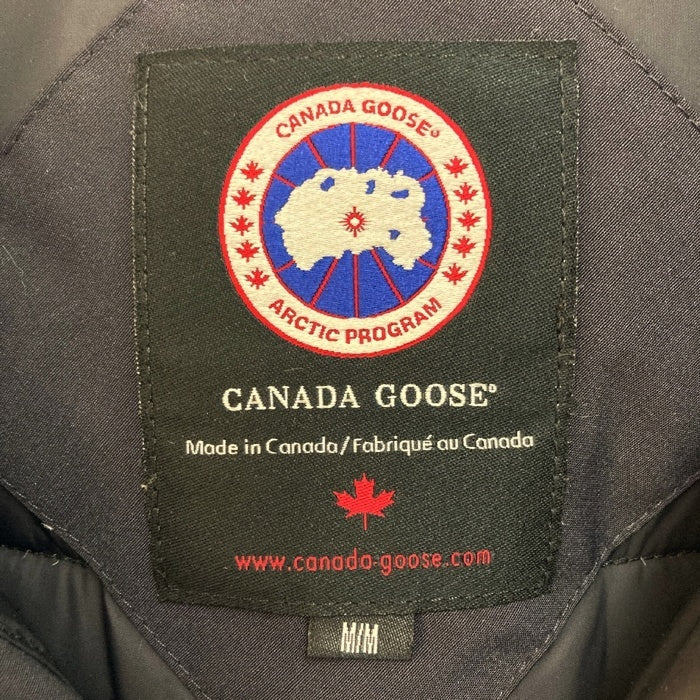 CANADA GOOSE カナダグース 4078JM KAMLOOPS カムループス ダウンジャケット ネイビー sizeM 瑞穂店
