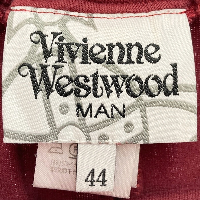 Vivienne Westwood MAN ヴィヴィアンウエストウッドマン VW-LP-70090 サルエル スウェットパンツ ボルドー size44 瑞穂店
