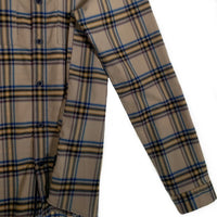 Patagonia パタゴニア Canyonite Flannel Shirt キャニオナイト フランネルシャツ ベージュ ブルー イエロー Size L 福生店