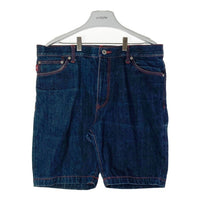 STUSSY ステューシー バックロゴ ショーンフォント デニム ショートパンツ インディゴ size34 瑞穂店