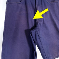 SUPREME シュプリーム 24SS Baggy Denim Short バギーデニムショーツ ハーフパンツ パープル Size 30 福生店