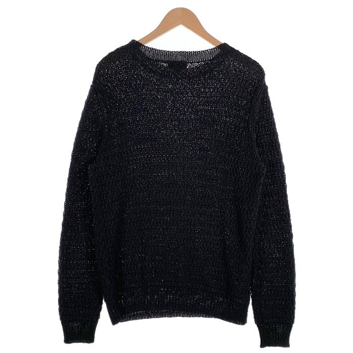 A.P.C. アーペーセー ニット セーター リネン ブラック 24193-1-82531 Size M 福生店