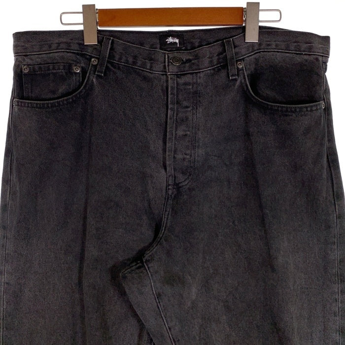 STUSSY ステューシー BIG OL' JEANS デニムパンツ ブラック USA製 Size 36 福生店