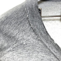 90's L.L.Bean エルエルビーン アーチロゴワッペン 前V スウェットトレーナー RUSSELLボディ USA製 グレー Size L 瑞穂店