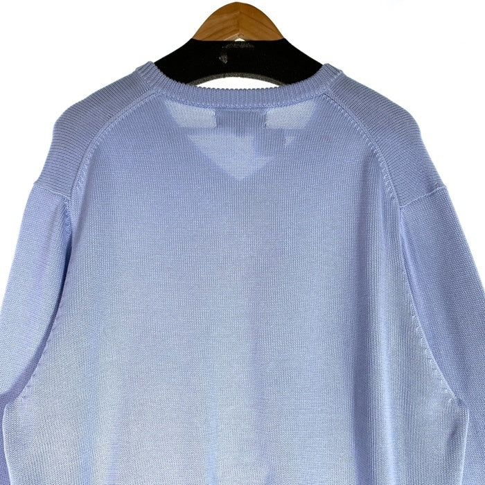 Brooks Brothers ブルックスブラザース PIMA COTTON  Vネック コットンニットセーター ライトブルー Size L 福生店