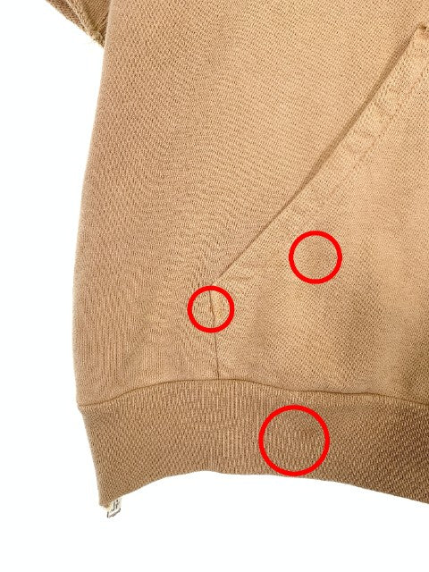 UNDERCOVER アンダーカバー 16SS SCAB期 復刻 5分袖 スウェットパーカー ベージュ Size 2 福生店