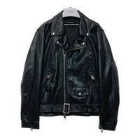 JACKROSE ジャックローズ ラムレザー ダブルライダースジャケット ブラック 24AW Size XL 瑞穂店