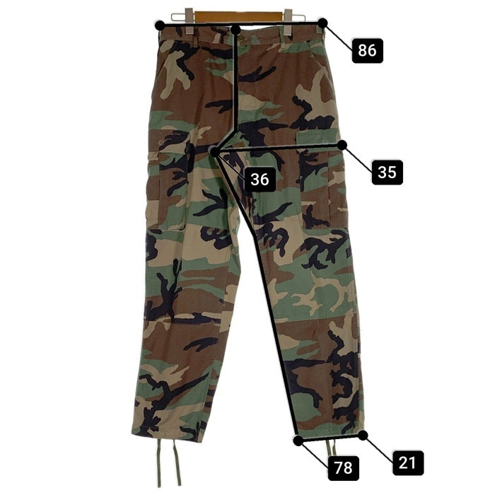 U.S. ARMY BDU TROUSERS トラウザーパンツ カーゴパンツ ウッドランドカモ 8415-01-390-8948 Size MEDIUM REGULAR 福生店