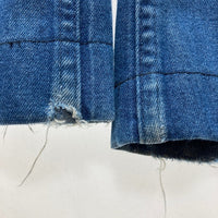 90's U.S.NAVY 米海軍 デニム セーラーパンツ フレア インディゴ 8405-01-074-4897 90年会計 Size 36R 瑞穂店