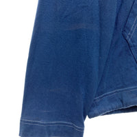 STUSSY ステューシー オーバーダイ プルオーバーパーカー ブルー 1140016 Size L 瑞穂店