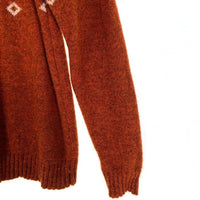 Pherrow's フェローズ 19AW スノーパターン ジャガード ニット セーター オレンジ 19W-PSFS1 Size 40 福生店