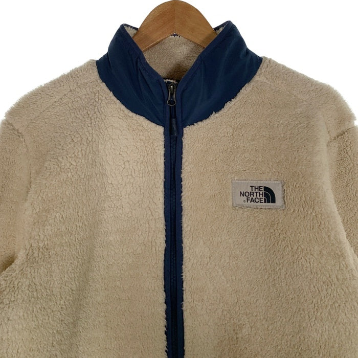 THE NORTH FACE ノースフェイス ジップアップフリースジャケット クリーム NF0A33QW FA18 Size L 福生店