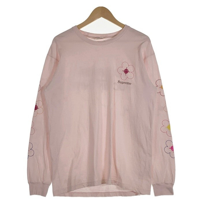 SUPREME シュプリーム 17SS Been Hit L/S Tee ボーンヒット プリント ロングスリーブTシャツ ライトピンク Size L 福生店