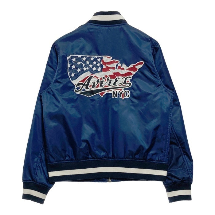 AVIREX アヴィレックス NYC アワードジャケット スタジャン ネイビー レディース 6262067 Size L 瑞穂店