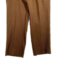 イギリス軍 BARRACK DRESS TROUSERS ウール スラックス トラウザー ブラウン 8405-99-983-1269 Size w96 福生店