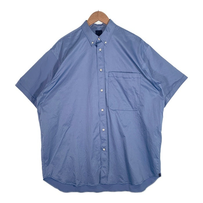 DAIWA PIER39 ダイワピア 22SS TECH BD S/S テック ボタンダウンショートスリーブシャツ 半袖 ブルー BE-83022 Size L 福生店