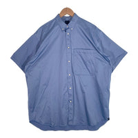 DAIWA PIER39 ダイワピア 22SS TECH BD S/S テック ボタンダウンショートスリーブシャツ 半袖 ブルー BE-83022 Size L 福生店