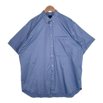 DAIWA PIER39 ダイワピア 22SS TECH BD S/S テック ボタンダウンショートスリーブシャツ 半袖 ブルー BE-83022 Size L 福生店