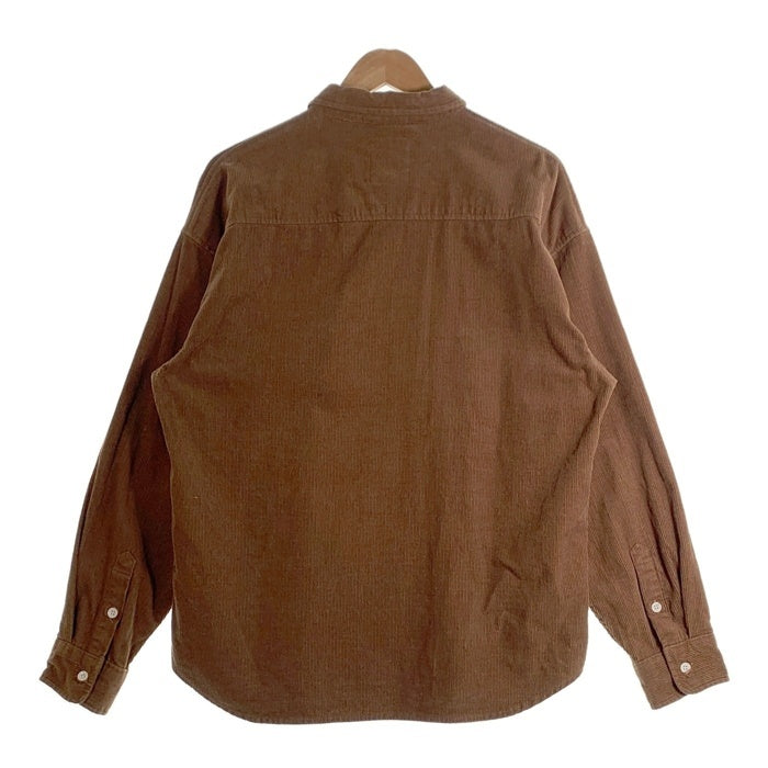 EAZY MISS イージーミス コーデュロイ シャツ ブラウン Size XL 福生店