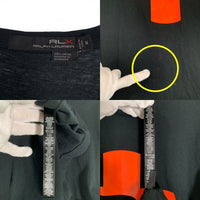 RLX RALPH LAUREN ラルフローレン ロゴプリント 半袖 Tシャツ ブラック Size M 福生店