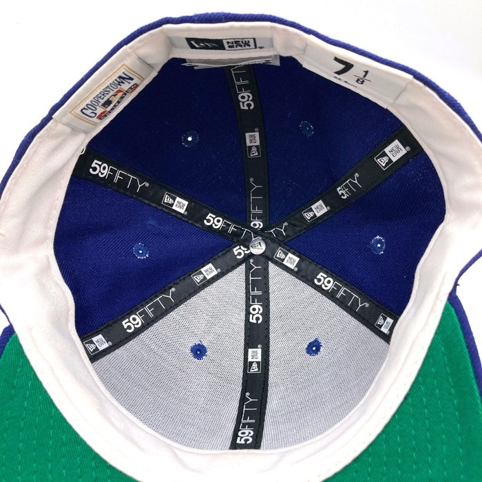 NEW ERA ニューエラ 59FIFTY BROOKLYN DODGERS ベースボールキャップ ブルー size7 1/8(56.8cm) 瑞穂店
