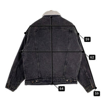 80`s Levi`s リーバイス ブラックデニム ボアジャケット USA製 70609 0270 Size XL 福生店