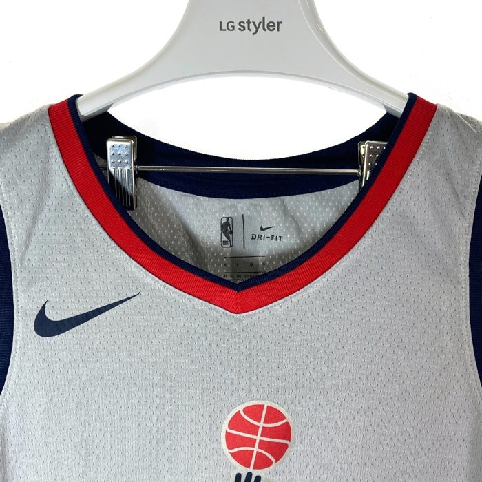 NIKE ナイキ NBA 八村塁 ユニフォーム ワシントン ウィザーズ Wizards グレー sizeL 瑞穂店