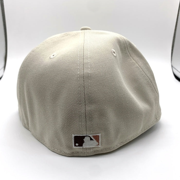 NEWERA ニューエラ THE CAPS ザ キャップス  蓄光 WILD TERROR Chicago Cubs シカゴ カブス 59FIFTY ベースボールキャップ ベージュ ブラウン Size 7 1/2 (59.6cm) 福生店