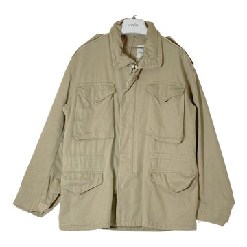 ALPHA INDUSTRIES アルファインダストリーズ USA製 80's 旧タグ SCOVILL M-65 フィールドジャケット ベージュ sizeM-R 瑞穂店