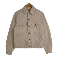 90's Levi's リーバイス コットン ツイル トラッカージャケット ボタン裏 J30 アイボリー 70505-01 Size 38 福生店